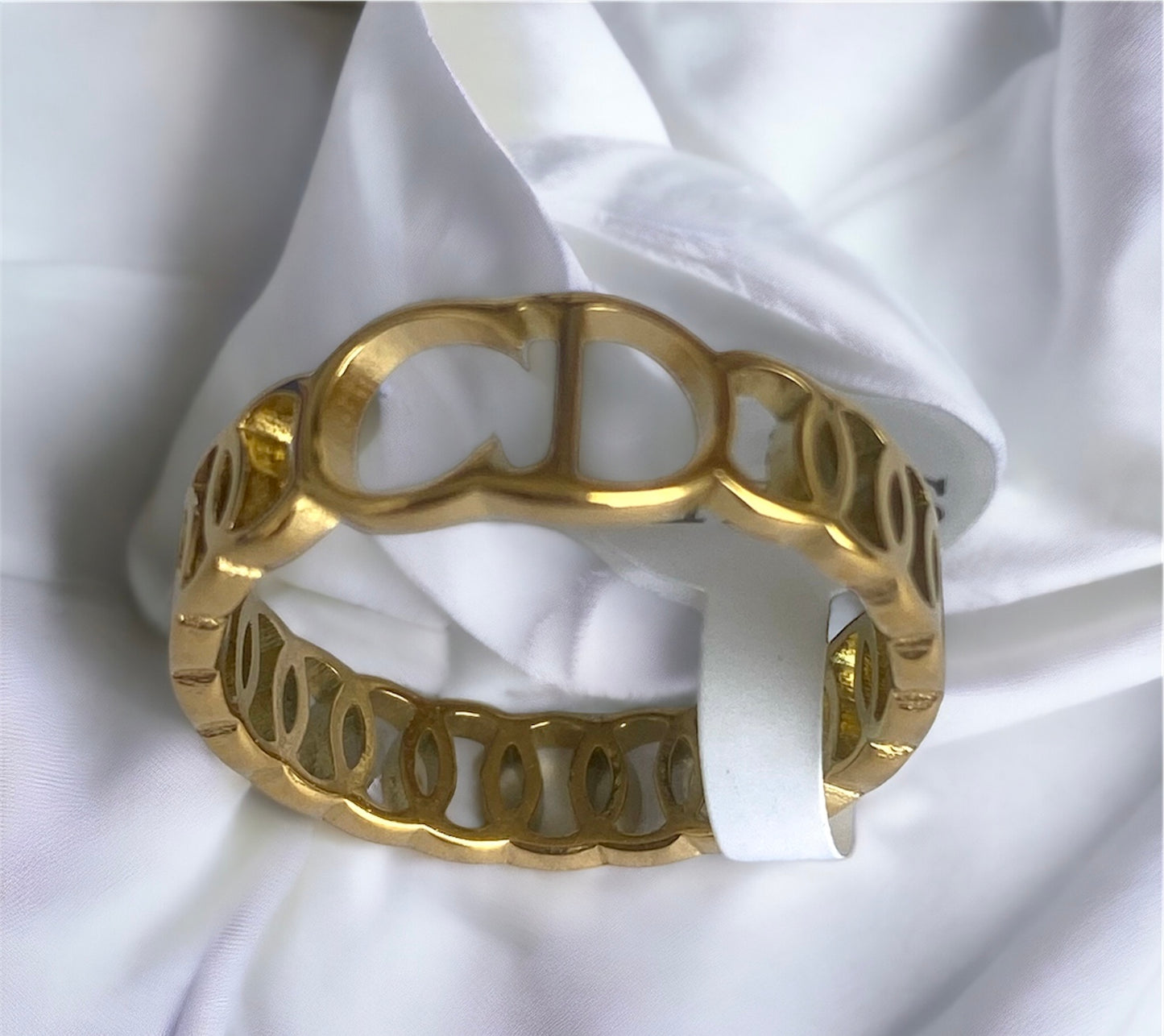 Bague Cr en acier à