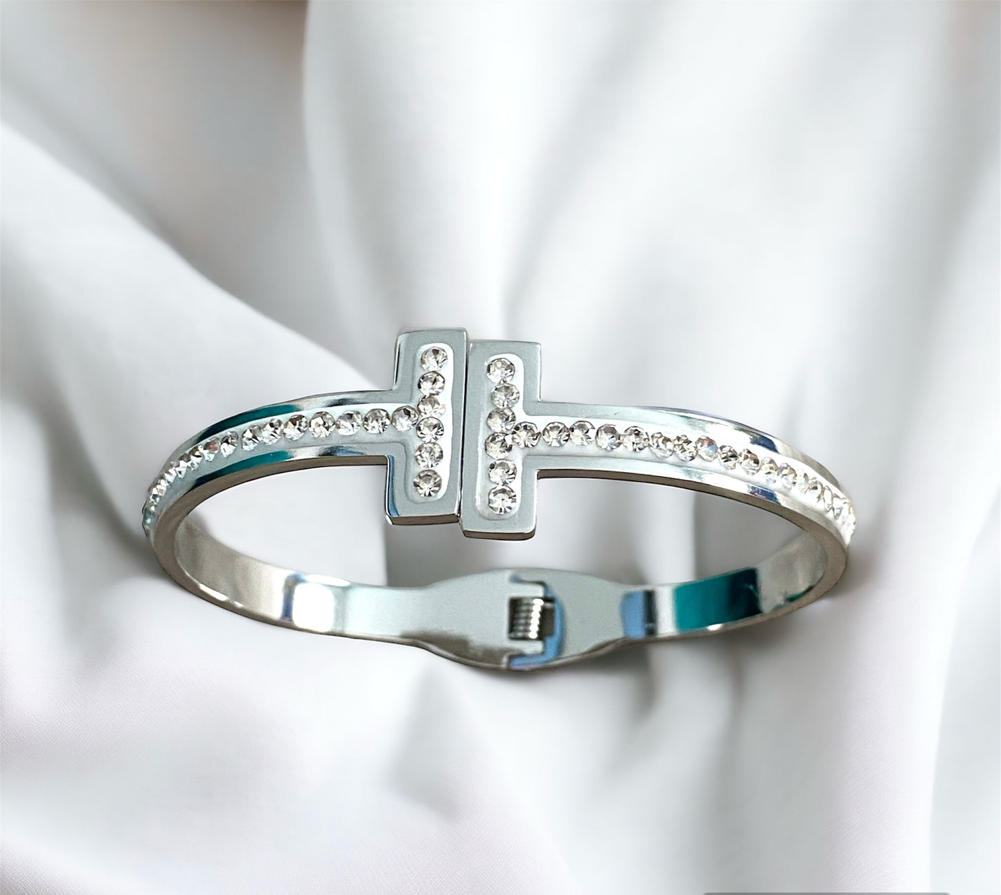 Bracelet T en acier inoxydable