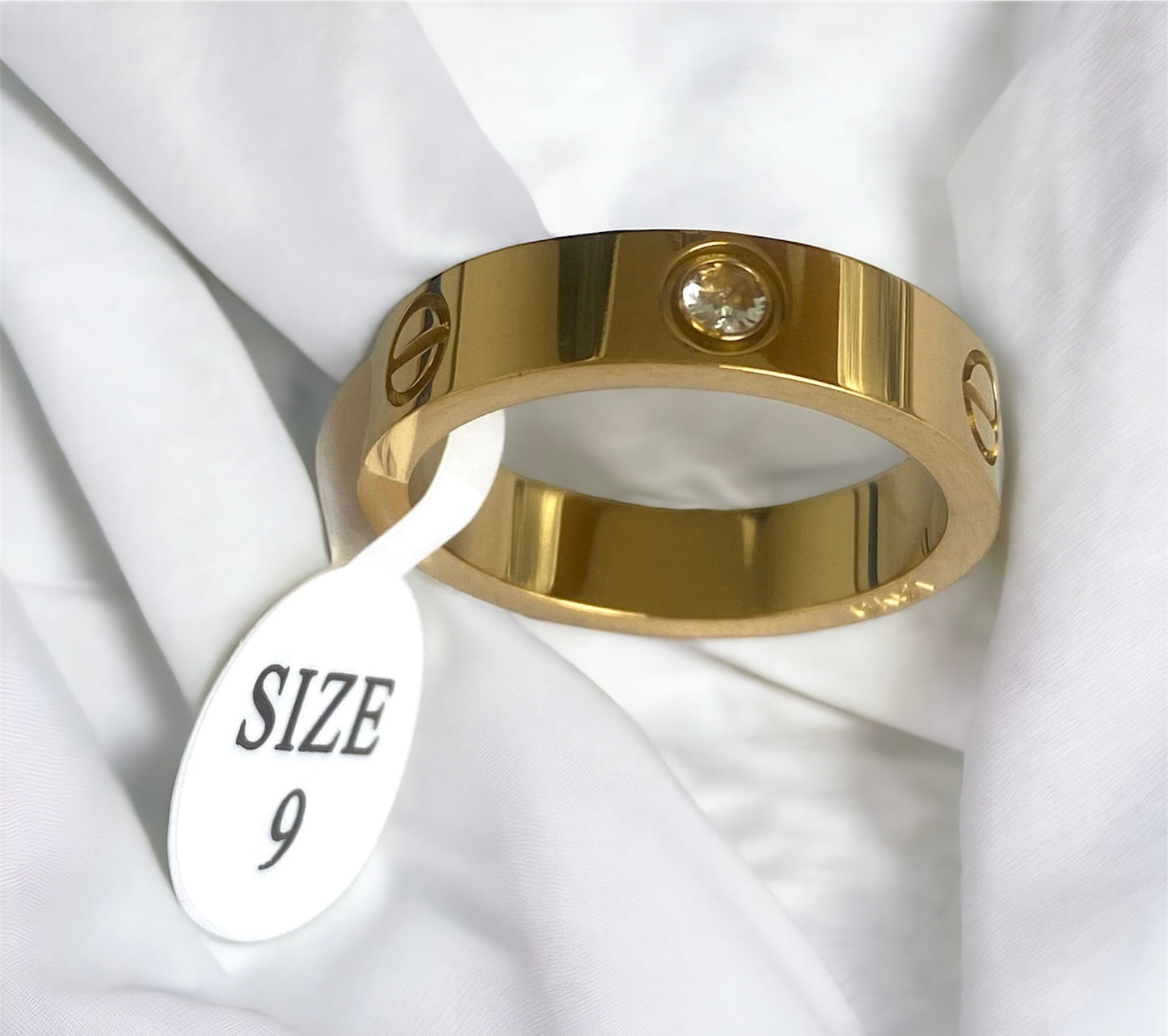 Bague C en acier inoxydable