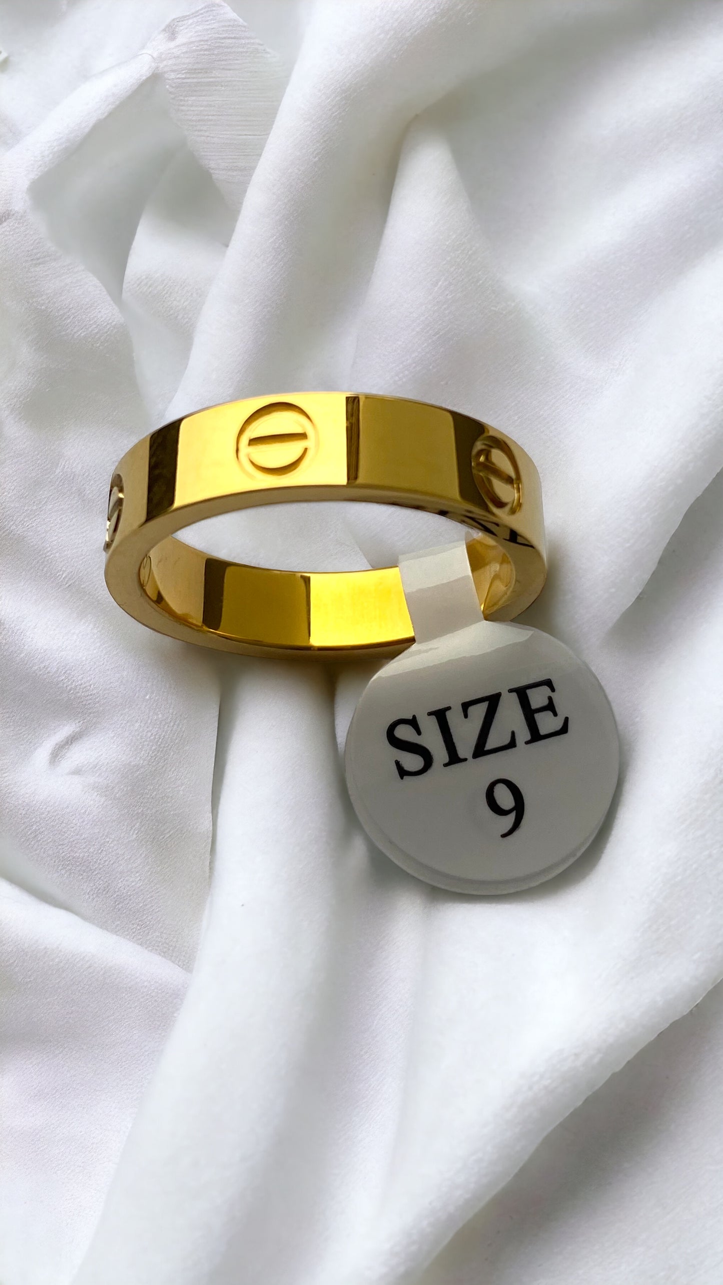 Bague C en acier inoxydable