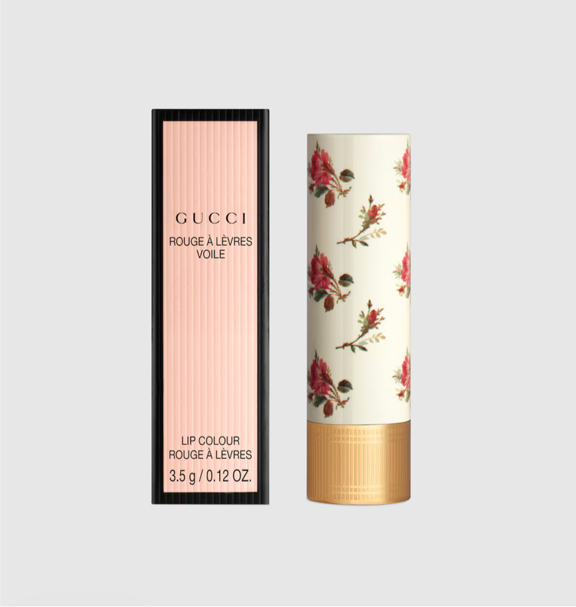 25* Goldie Red, Rouge à Lèvres Voile Gucci