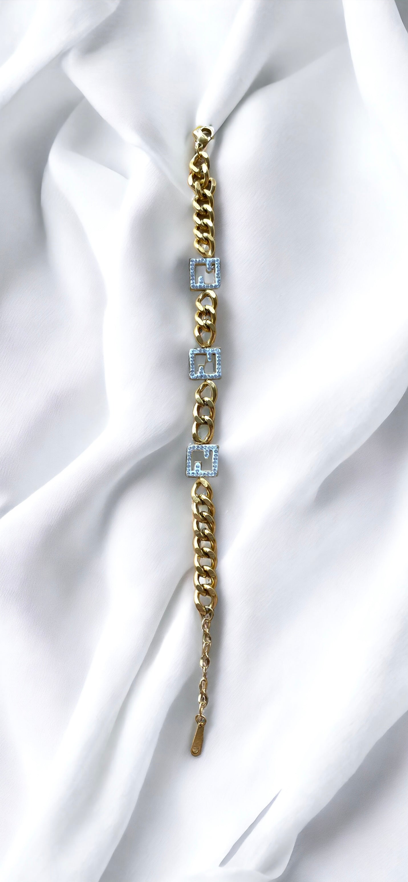 Bracelet F en acier inoxydable