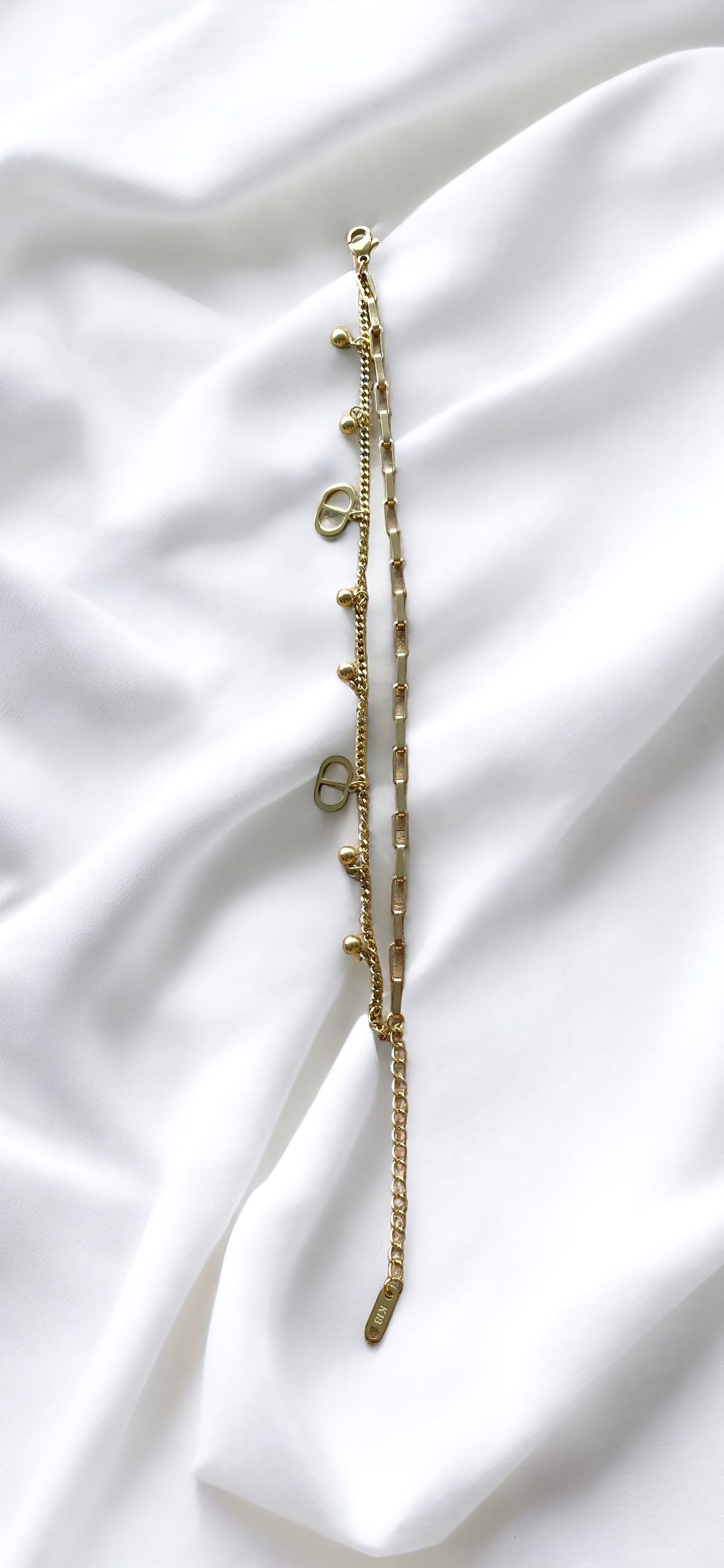 Bracelet Cr en acier inoxydable