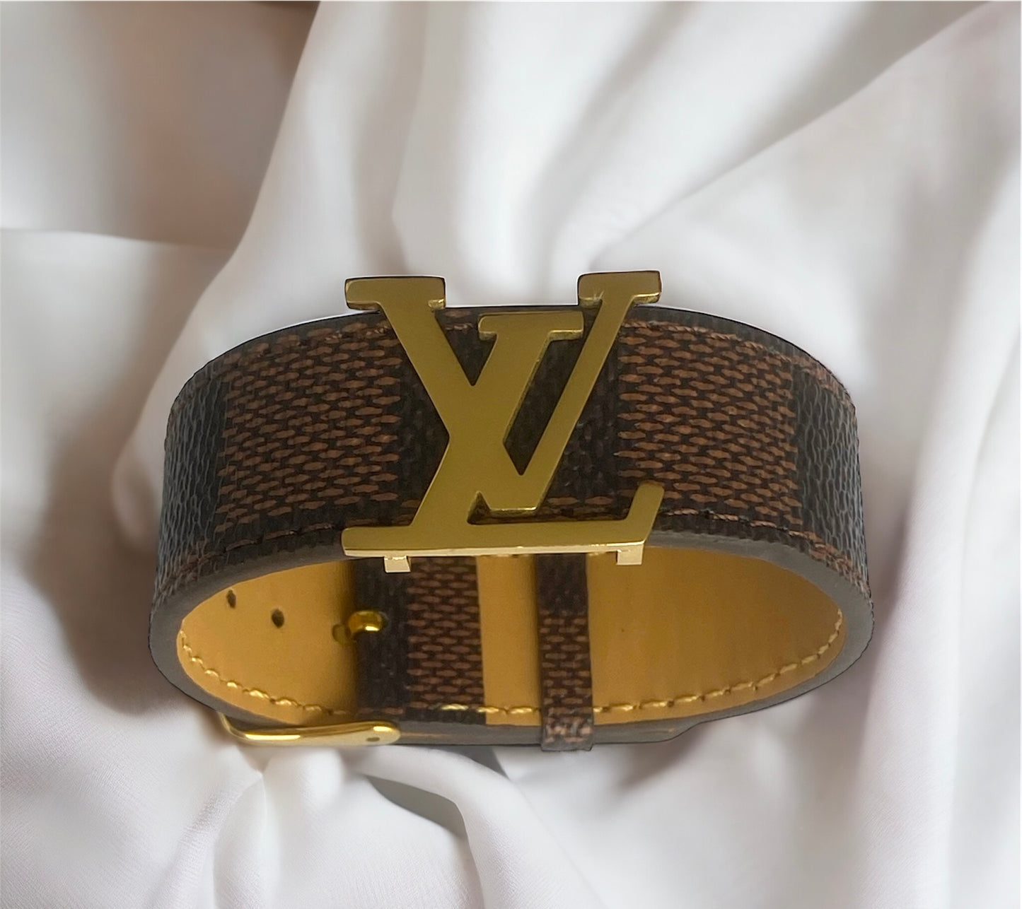 Bracelet LV en acier inoxydable