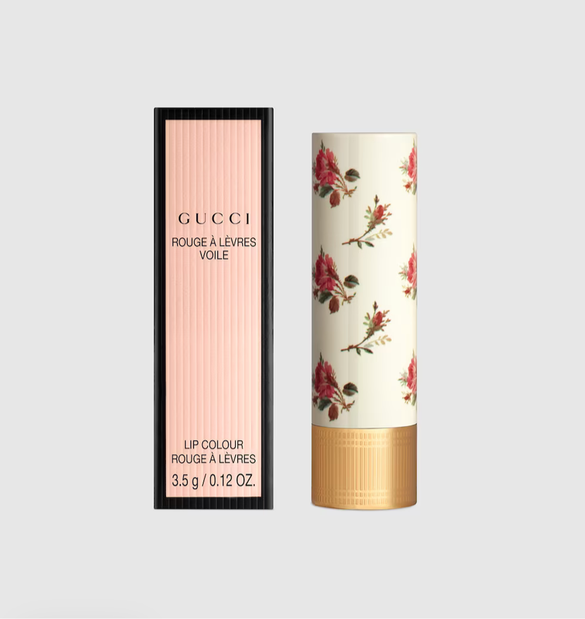 502 Eadie Scarlet, Rouge à Lèvres Voile Gucci