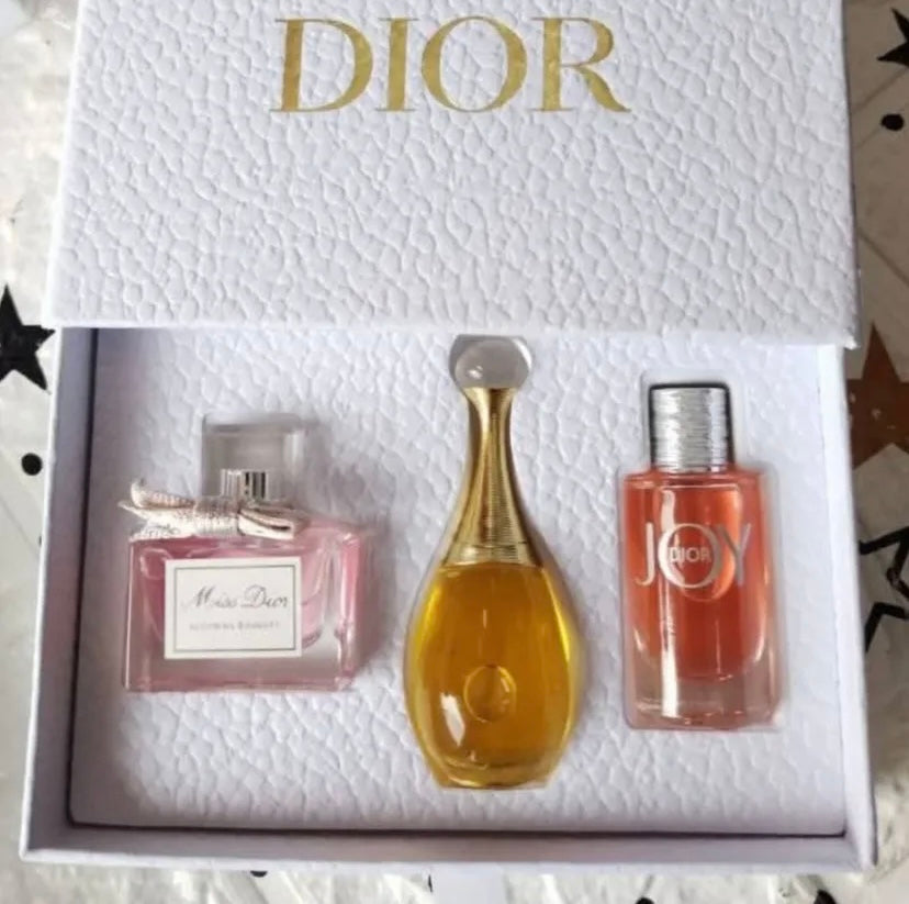 Coffret parfum 3 miniatures